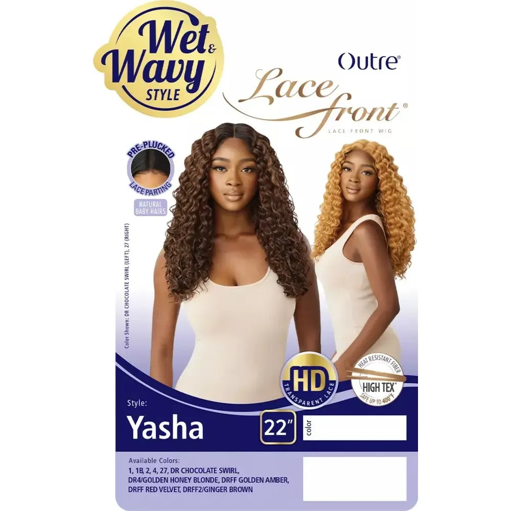 Outre Lace Front Wet & Wavy Synthetic HD Lace Front Wig - Yasha - Image 6