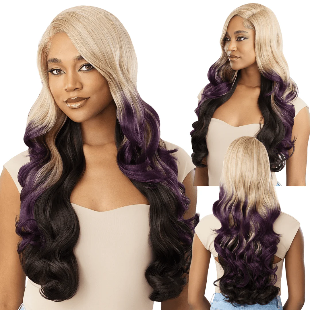 Outre Color Bomb Synthetic Lace Front Wig - Birkley