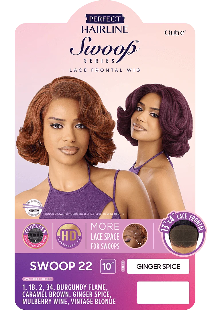Outre Lace Front Wig Perfect Hair Line 13X4 - Swoop 22 - Image 7