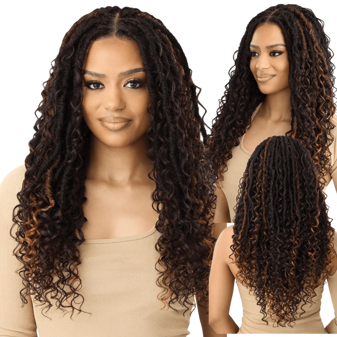 Outre Lace Frontal Wig 13x4 Boho Deep Locs - 26"