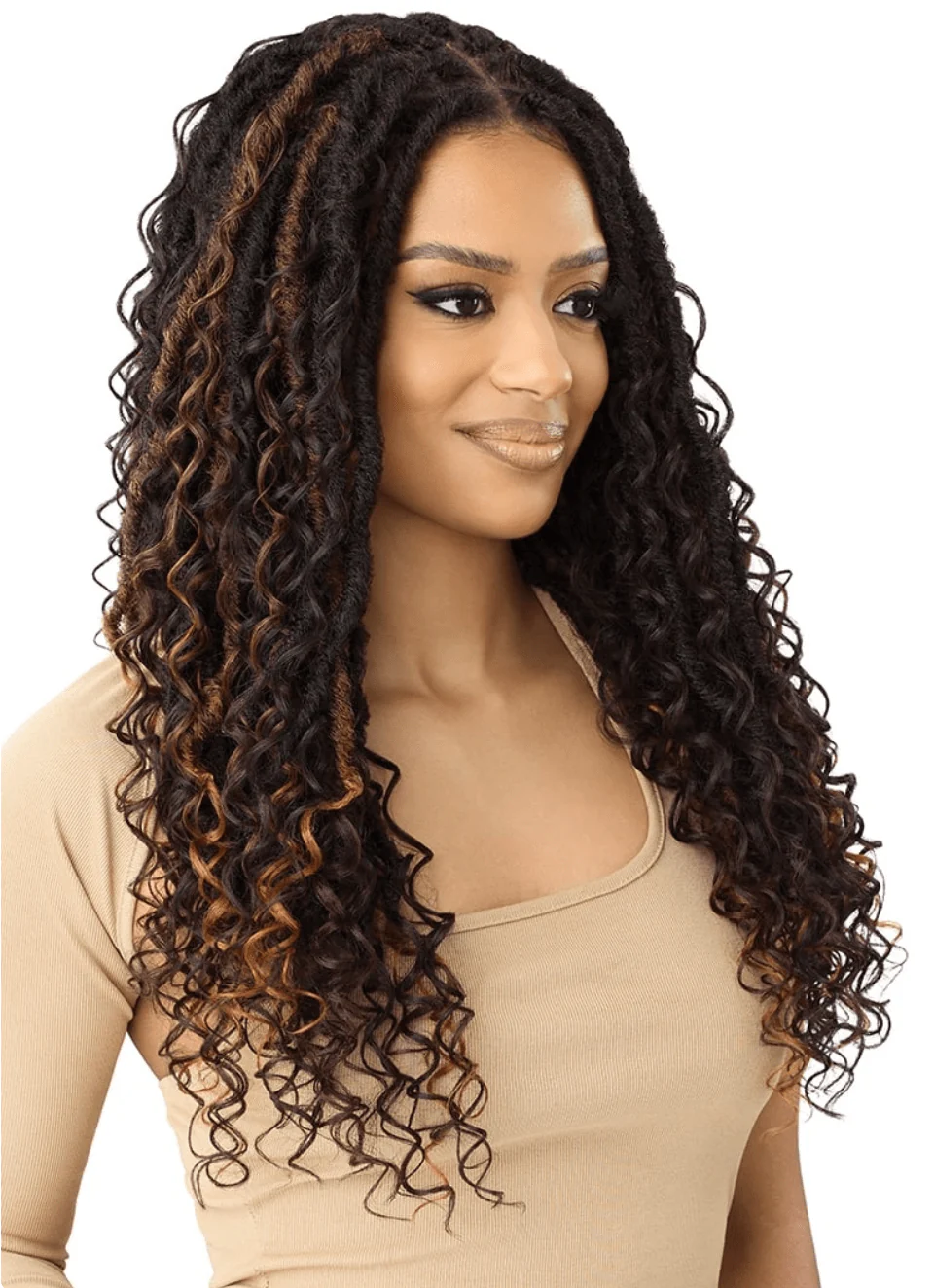 Outre Lace Frontal Wig 13x4 Boho Deep Locs - 26" - Image 4