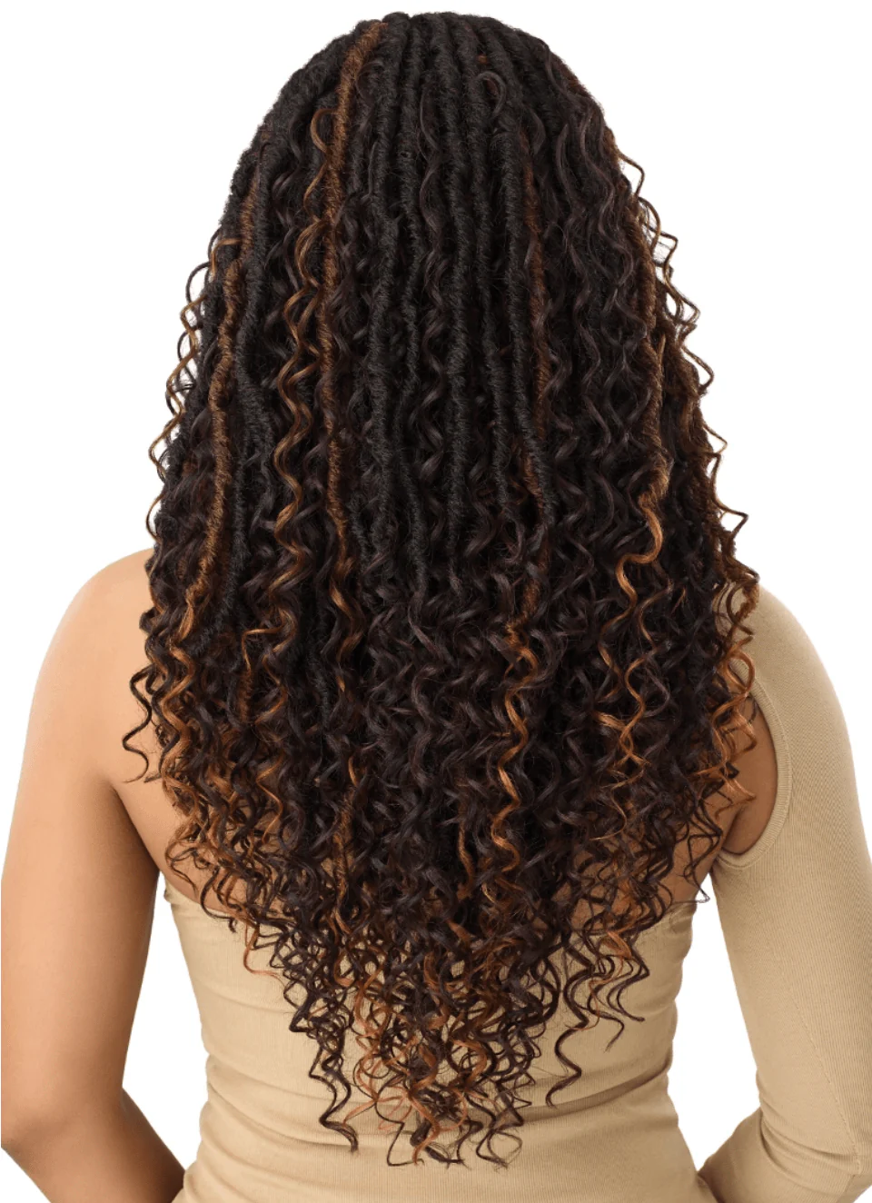 Outre Lace Frontal Wig 13x4 Boho Deep Locs - 26" - Image 5