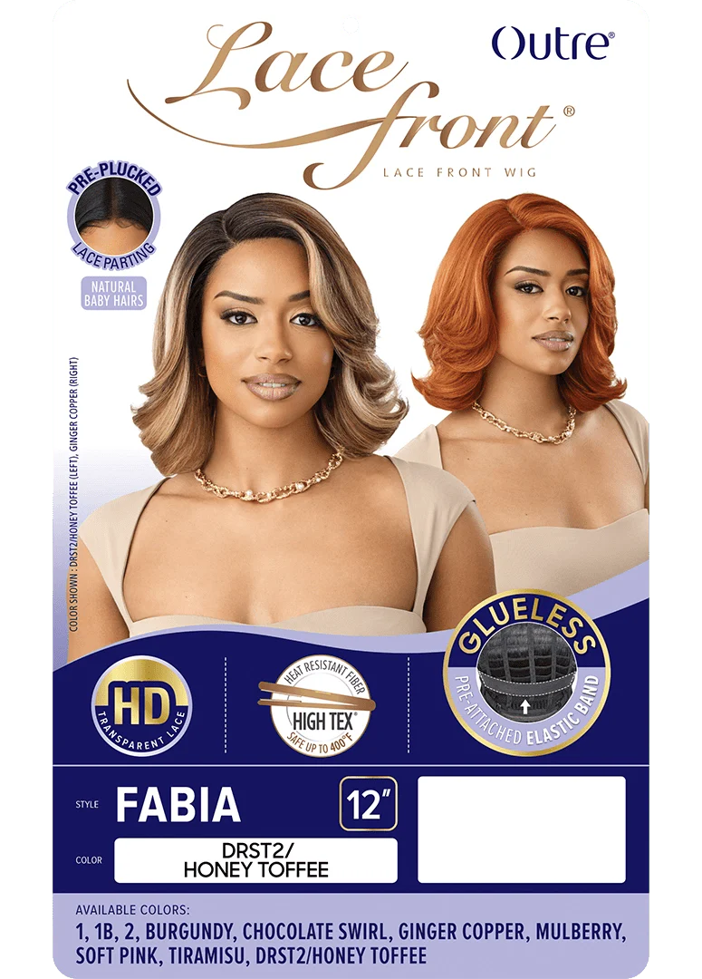 Outre Lacefront Synthetic Lace Front Wig - Fabia - Image 7