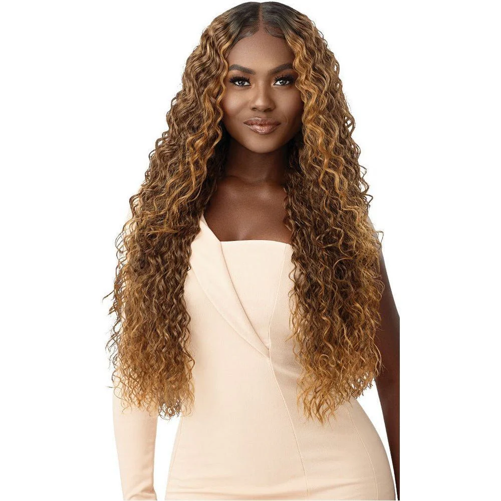 Outre Melted Hairline Synthetic HD Transparent Lace Front Wig - Kallara - Image 4