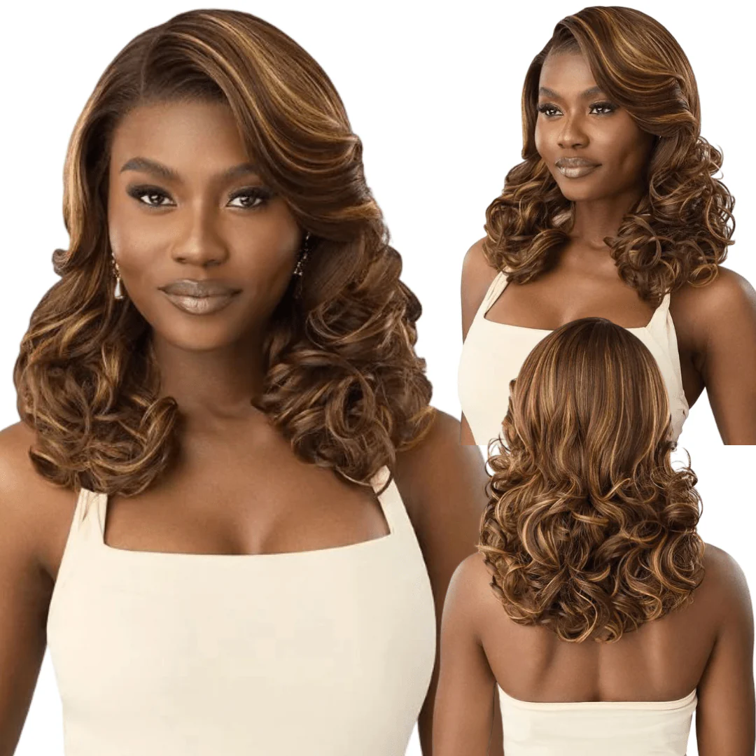 Outre Melted Hairline Synthetic HD Lace Front Wig – MH 112