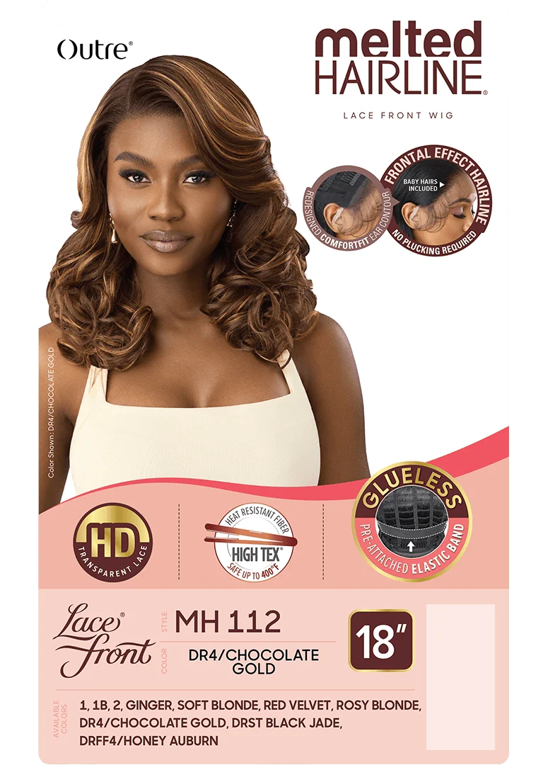 Outre Melted Hairline Synthetic HD Lace Front Wig – MH 112 - Image 4
