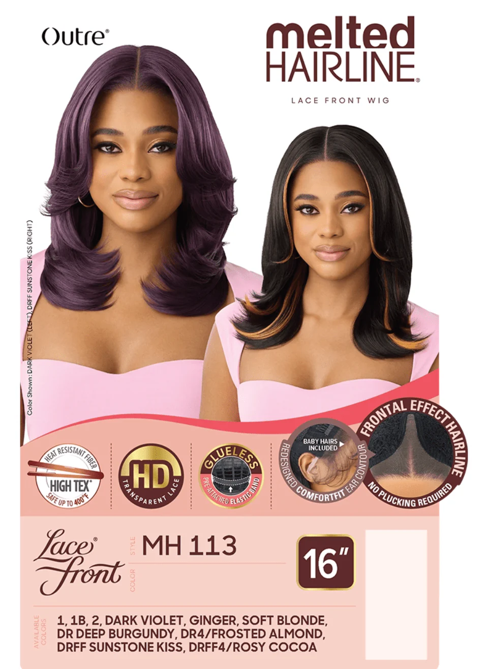 Outre Melted Hairline Synthetic HD Lace Front Wig – MH 113 - Image 7