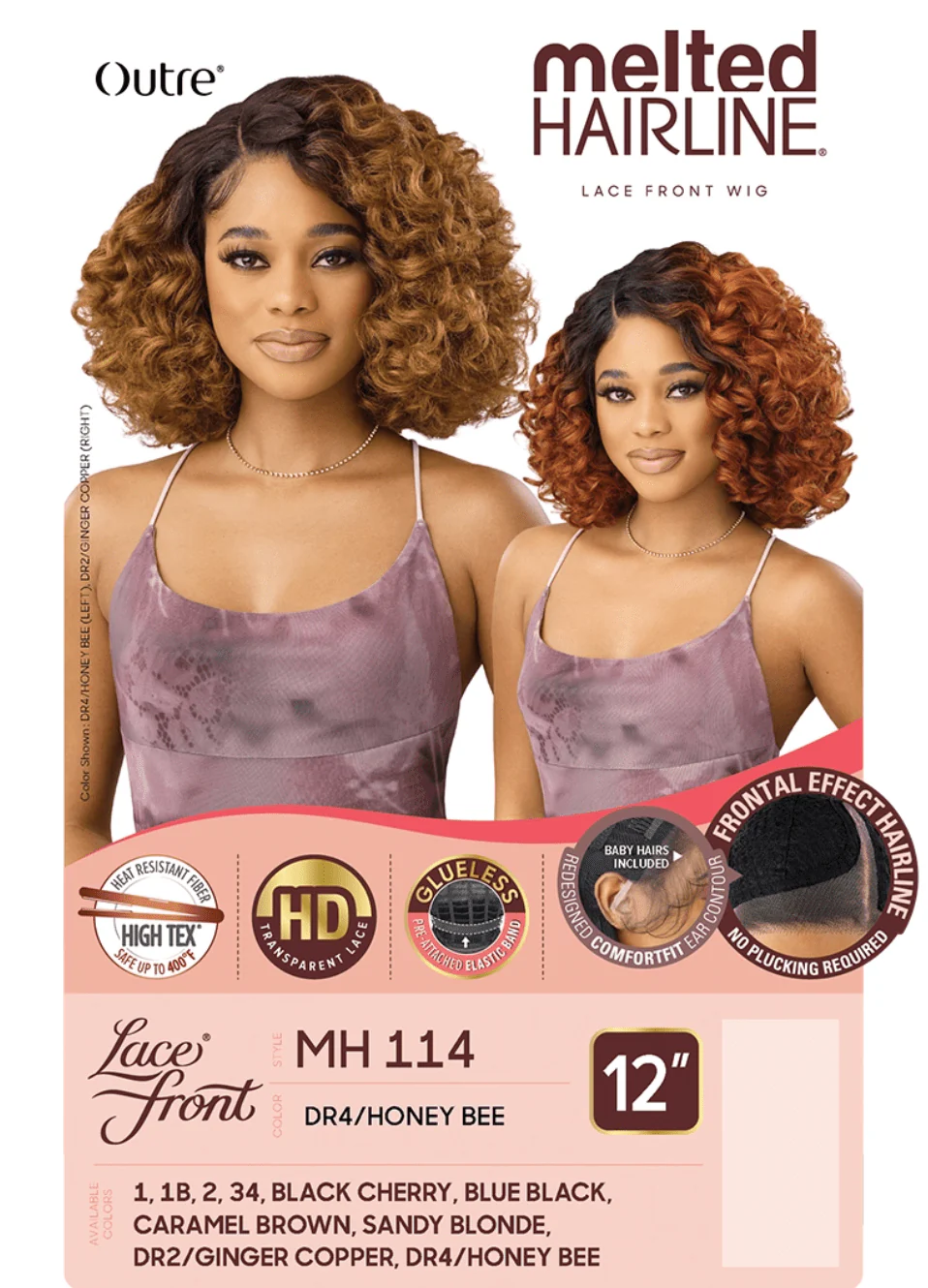 Outre Melted Hairline Synthetic HD Lace Front Wig – MH 114 - Image 8