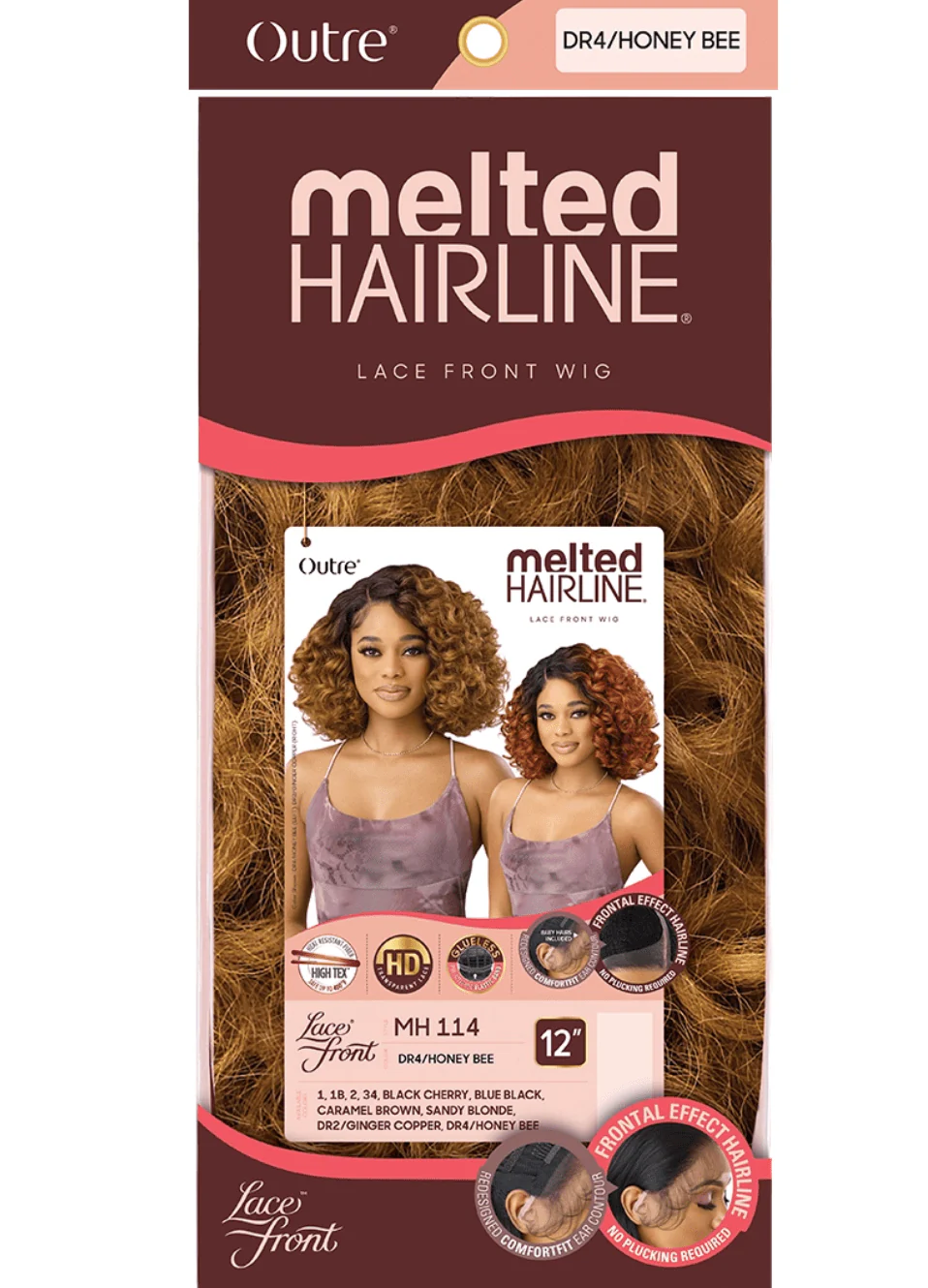 Outre Melted Hairline Synthetic HD Lace Front Wig – MH 114 - Image 9
