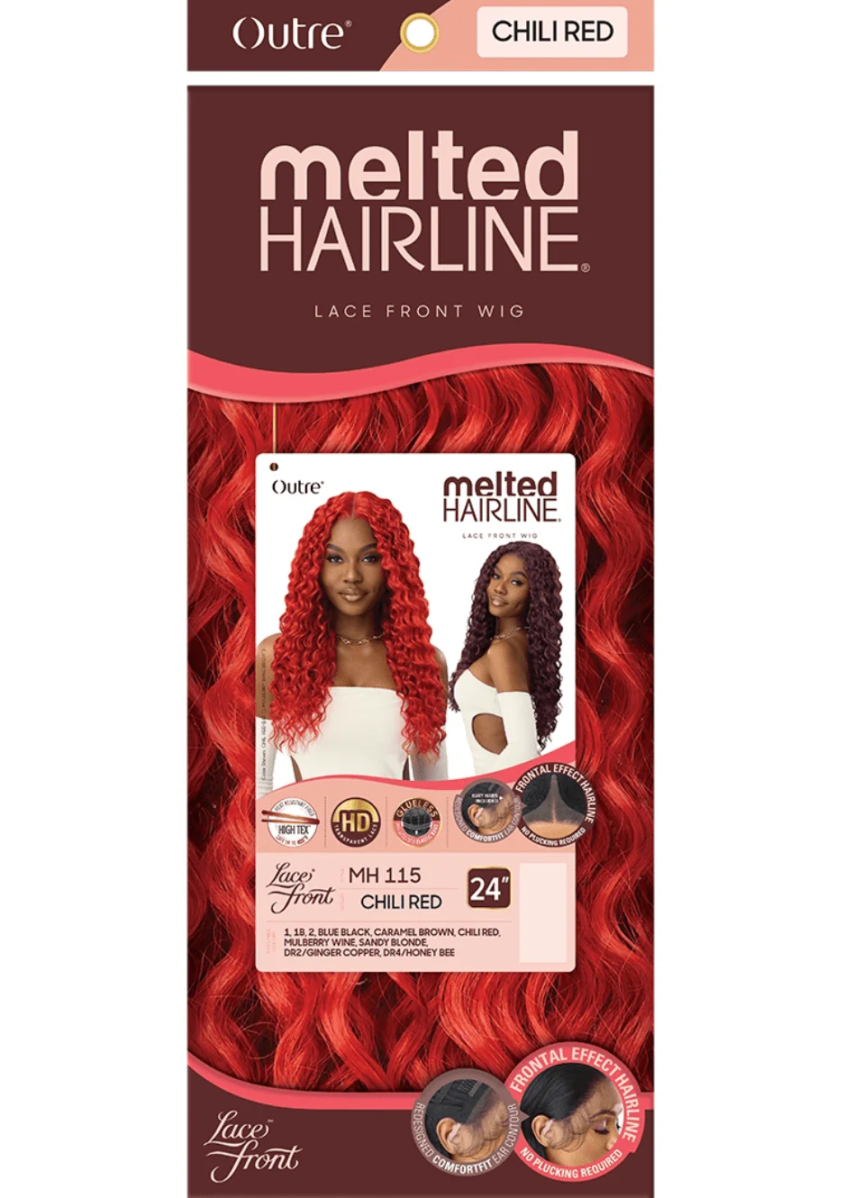 Outre Melted Hairline Synthetic HD Lace Front Wig – MH 115 - Image 9