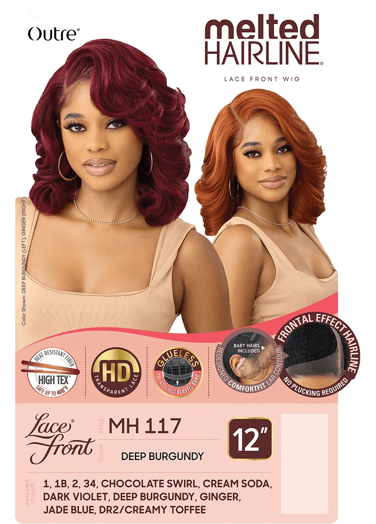 Outre Melted Hairline Synthetic HD Lace Front Wig – MH 117 - Image 8