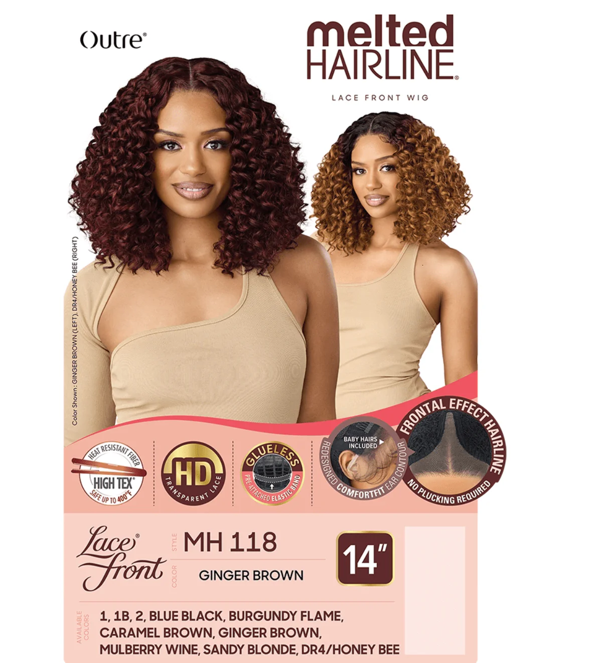 Outre Melted Hairline Synthetic HD Lace Front Wig โ MH 118 - Image 8