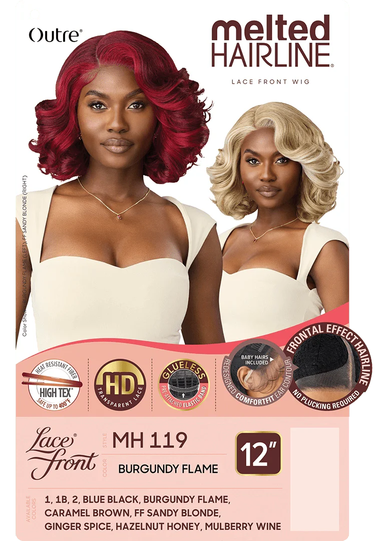 Outre Melted Hairline Synthetic HD Lace Front Wig β MH 119 - Image 8