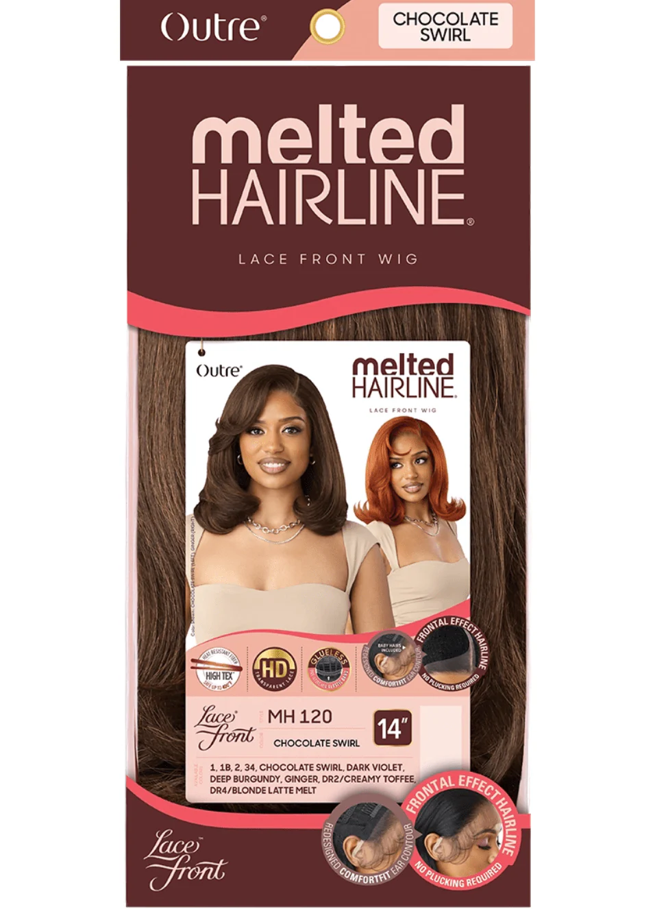 Outre Melted Hairline Synthetic HD Lace Front Wig โ MH 120 - Image 8