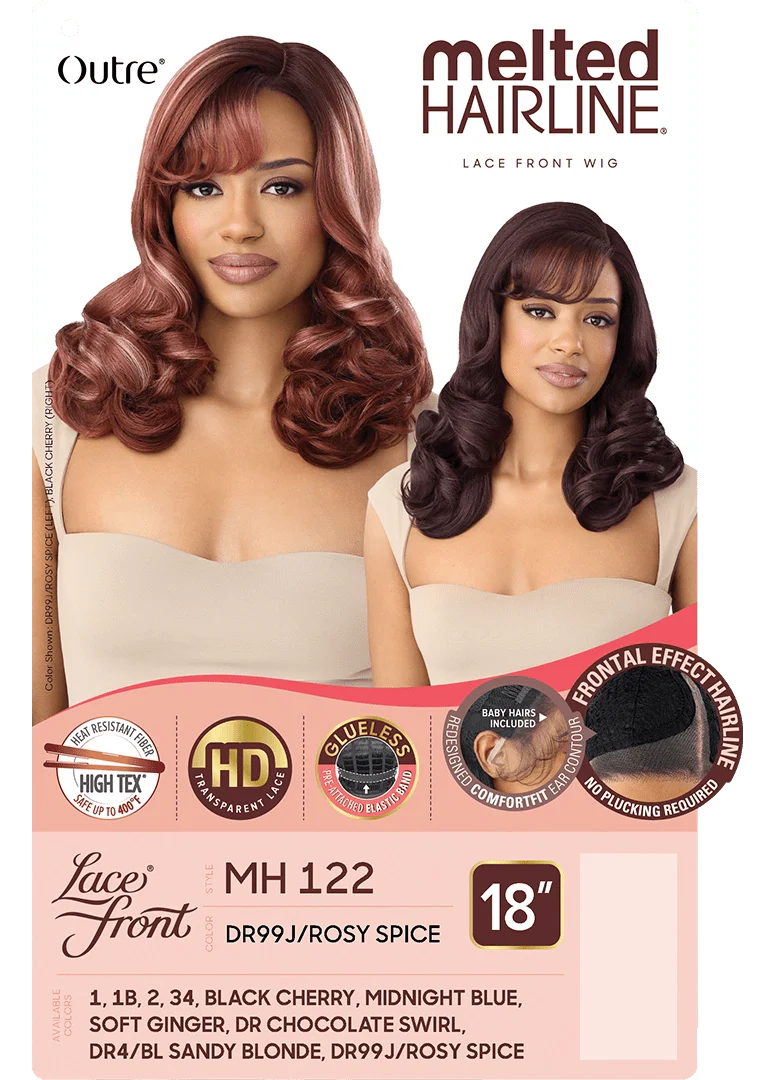Outre Melted Hairline Synthetic HD Lace Front Wig – MH 122 - Image 8