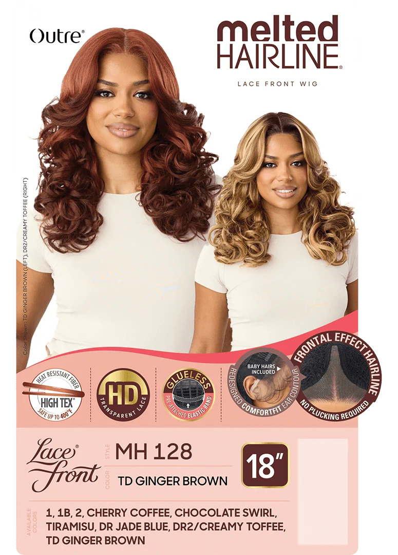 Outre Melted Hairline Synthetic HD Lace Front Wig – MH 128 - Image 7