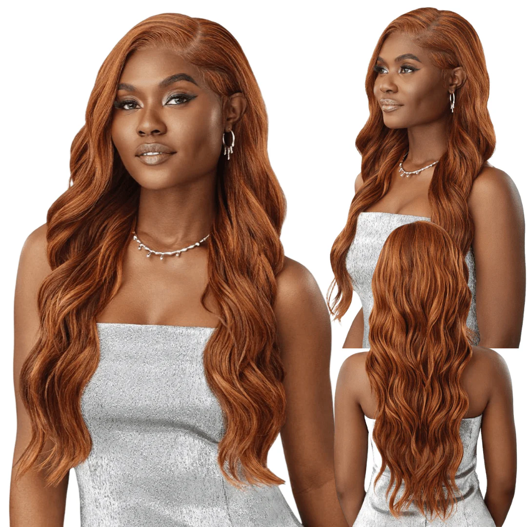 Outre Melted Hairline Swirlista HD Synthetic Lace Front Wig - Swirl 102