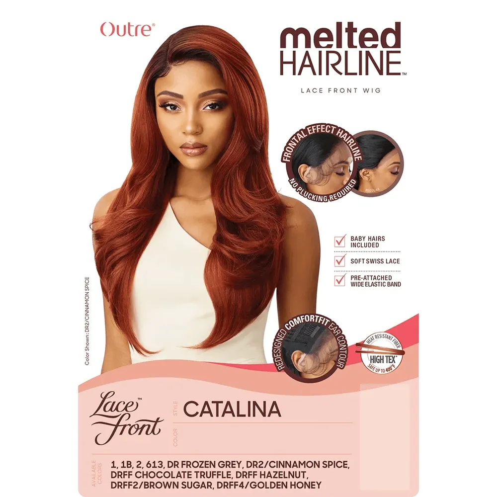 Outre Melted Hairline Synthetic HD Lace Front Wig - Catalina - Image 7