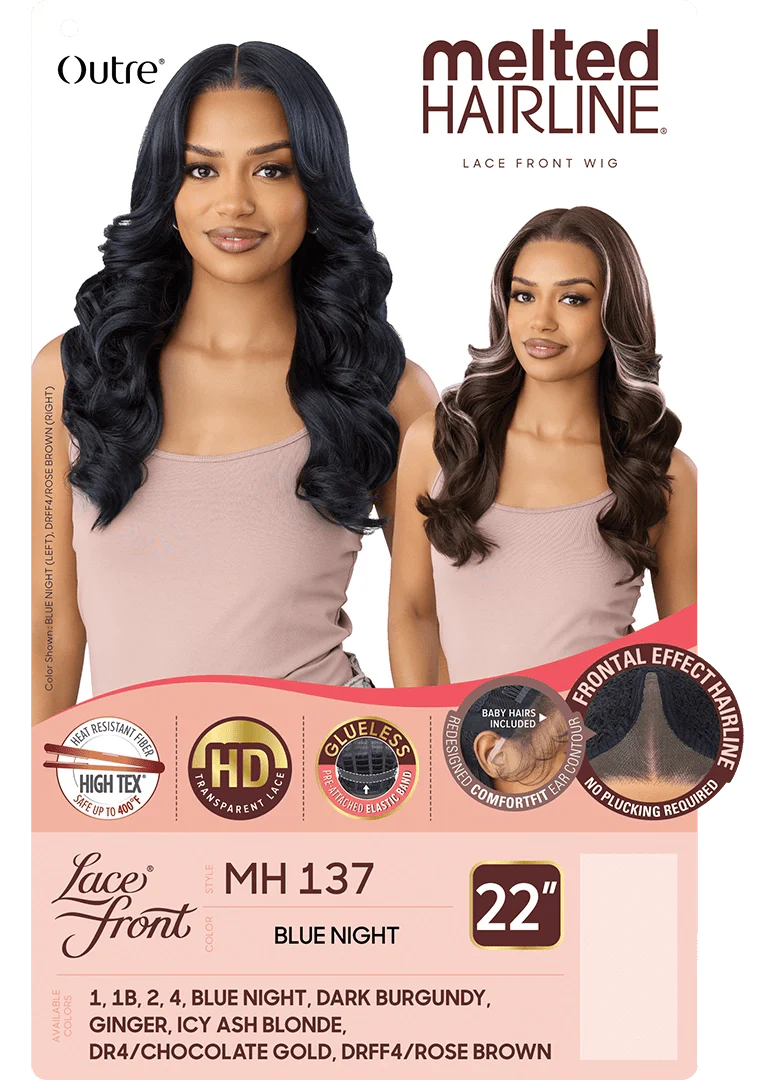 Outre Melted Hairline Synthetic HD Lace Front Wig - MH 137 - Image 8