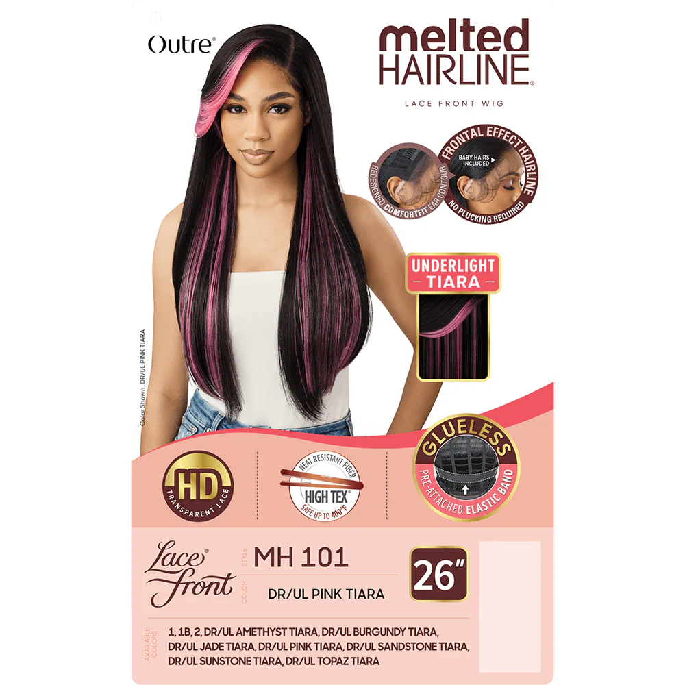 Outre Melted Hairline Synthetic HD Lace Front Wig - MH 101 - Image 8