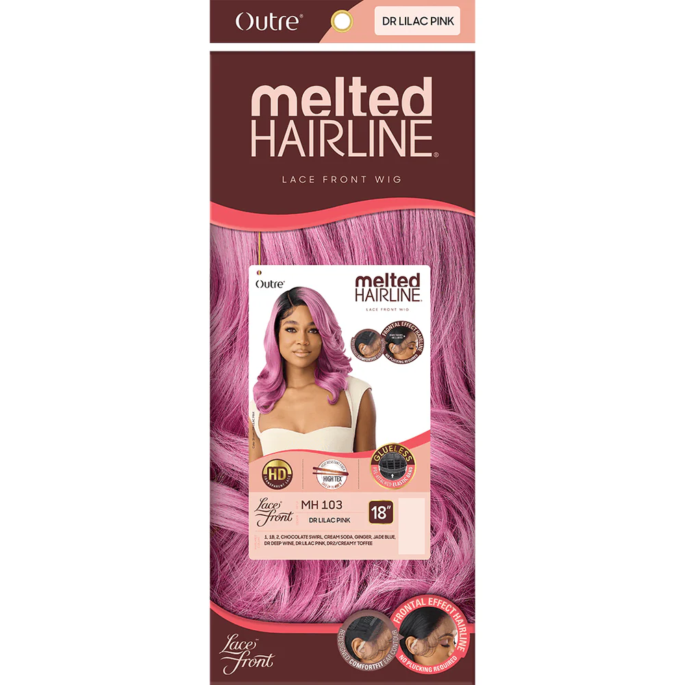 Outre Melted Hairline Synthetic HD Lace Front Wig - MH 103 - Image 7