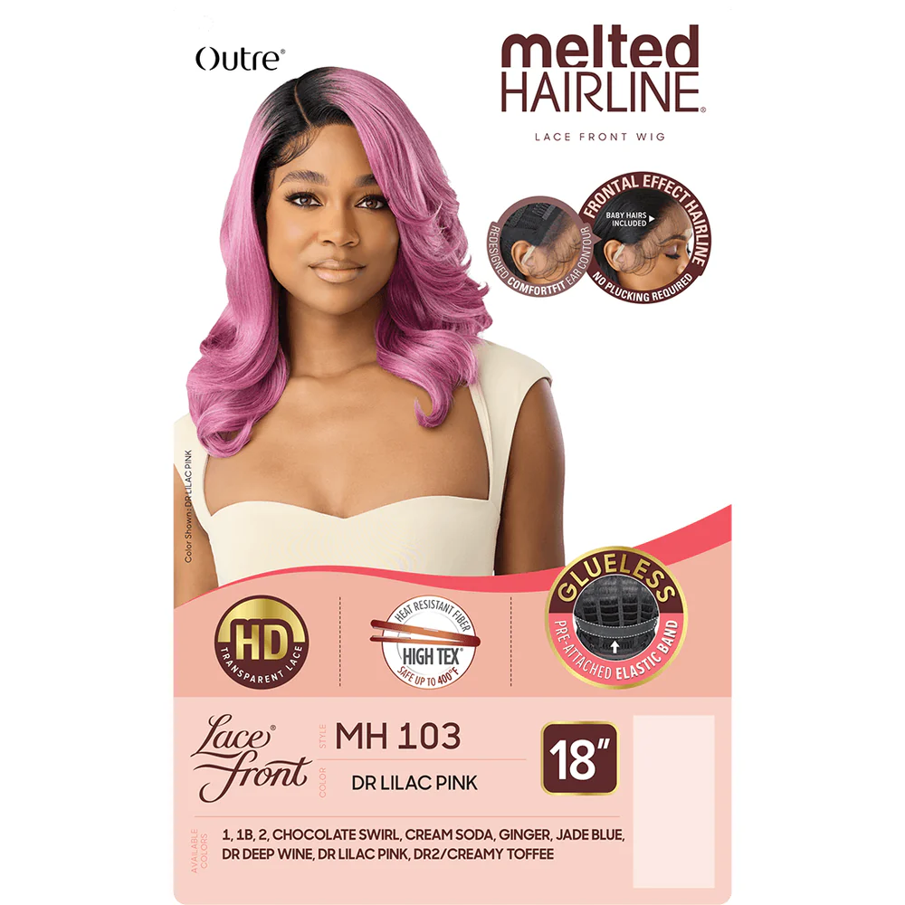 Outre Melted Hairline Synthetic HD Lace Front Wig - MH 103 - Image 8