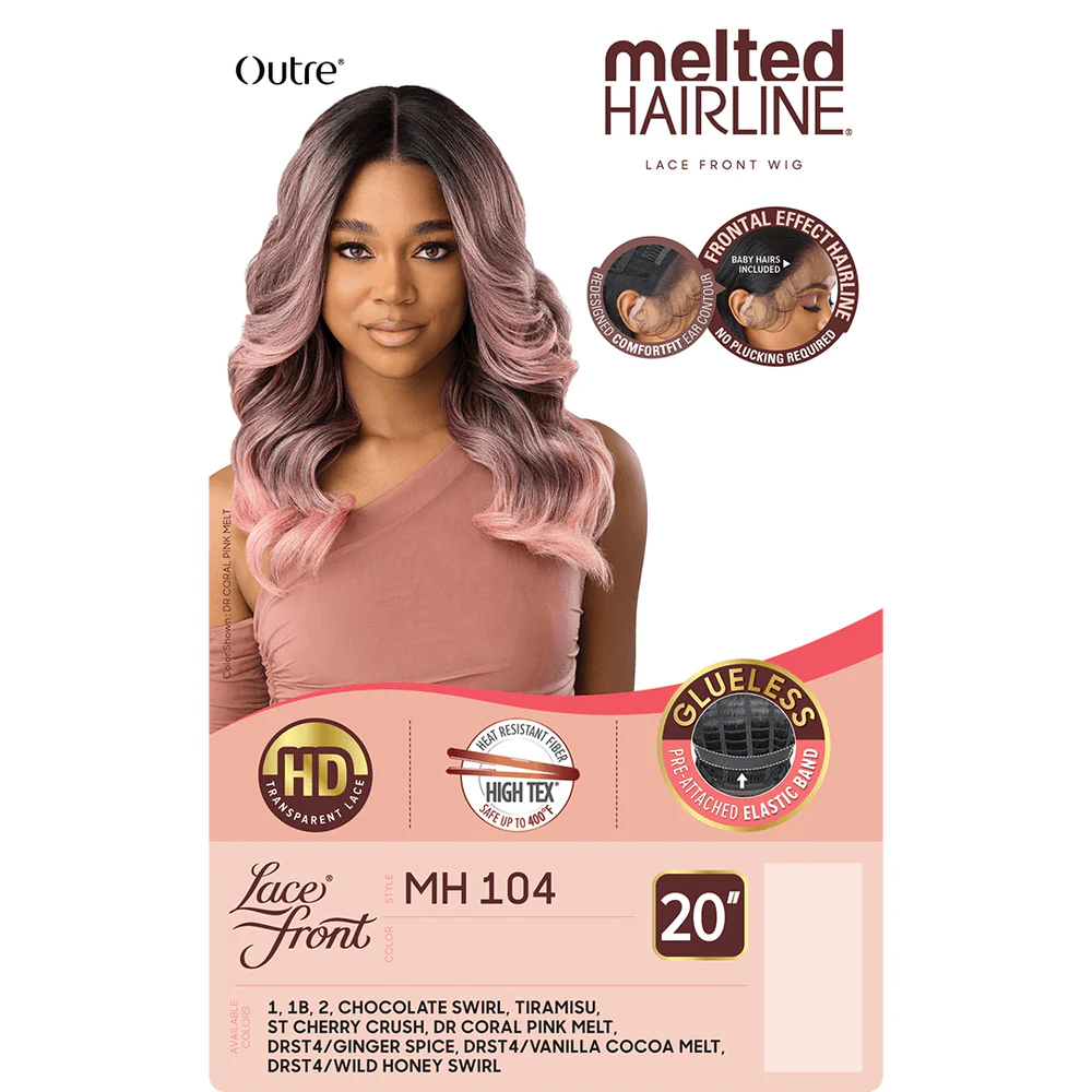 Outre Melted Hairline Synthetic HD Lace Front Wig - MH 104 - Image 8