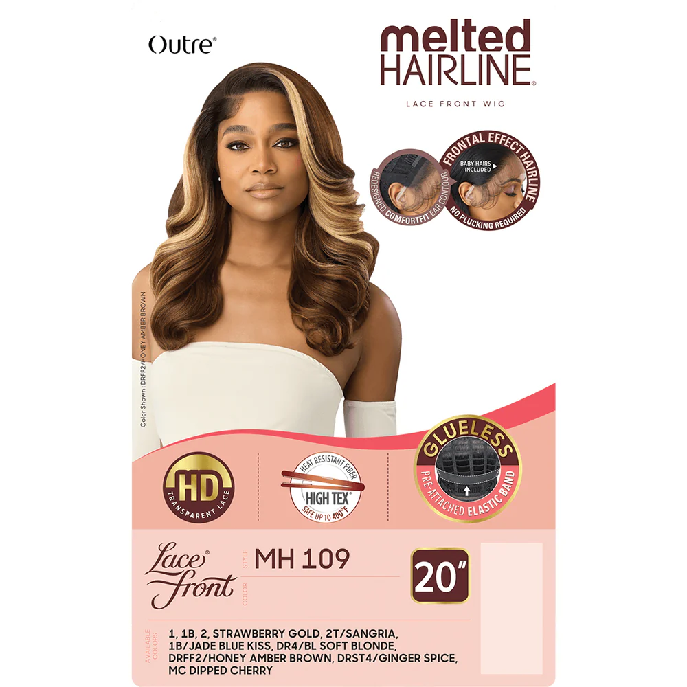 Outre Melted Hairline Synthetic HD Lace Front Wig - MH 109 - Image 8