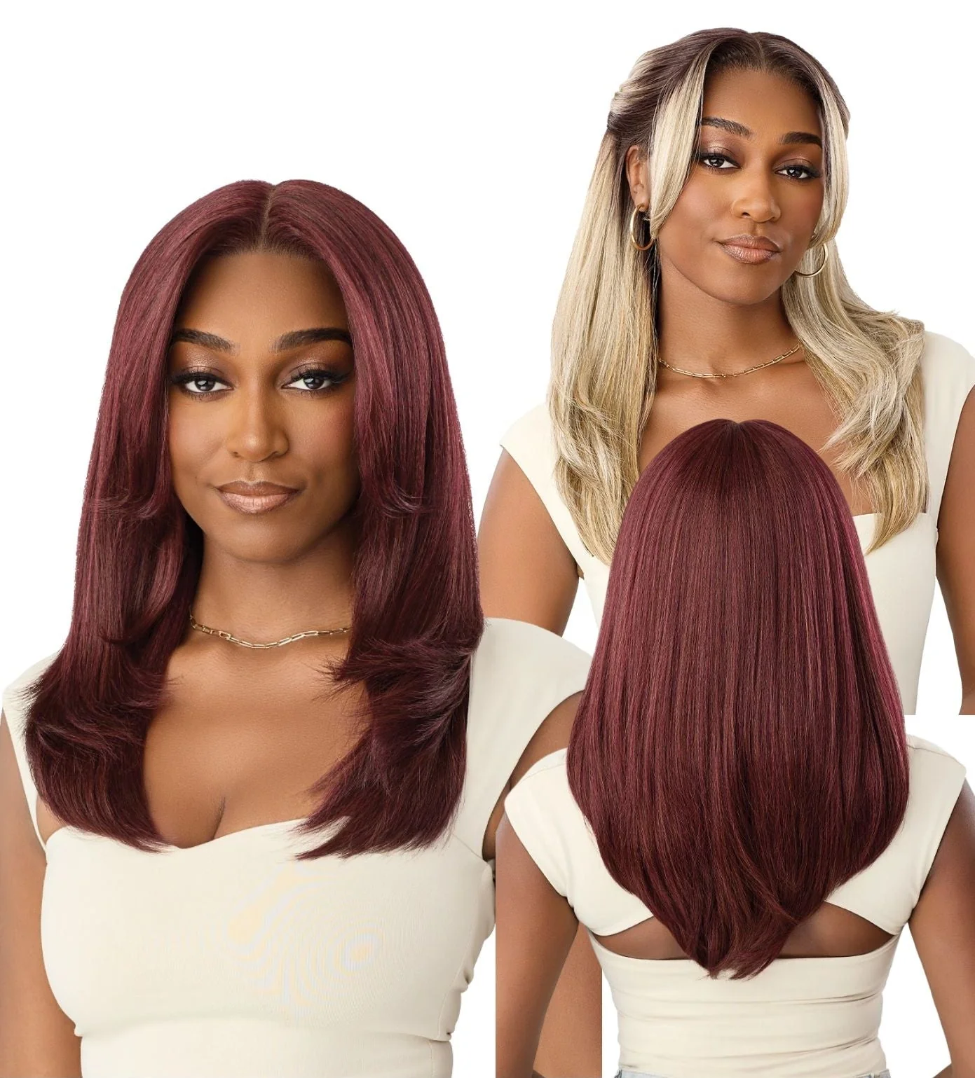 Outre Melted Hairline Synthetic HD Lace Front Wig - MH 135