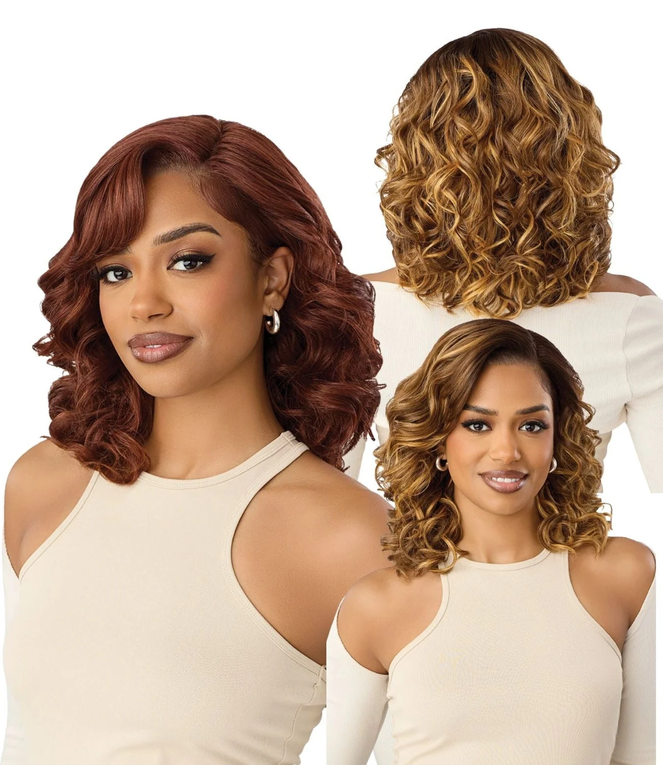 Outre Melted Hairline Synthetic HD Lace Front Wig - MH 136