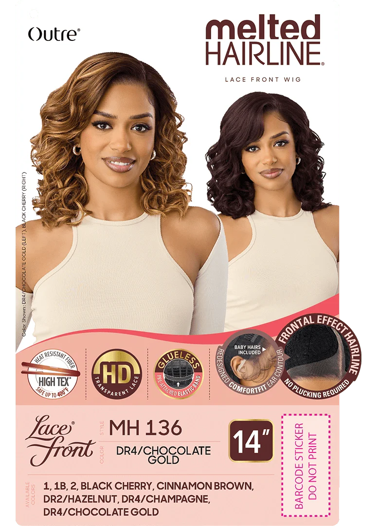 Outre Melted Hairline Synthetic HD Lace Front Wig - MH 136 - Image 7