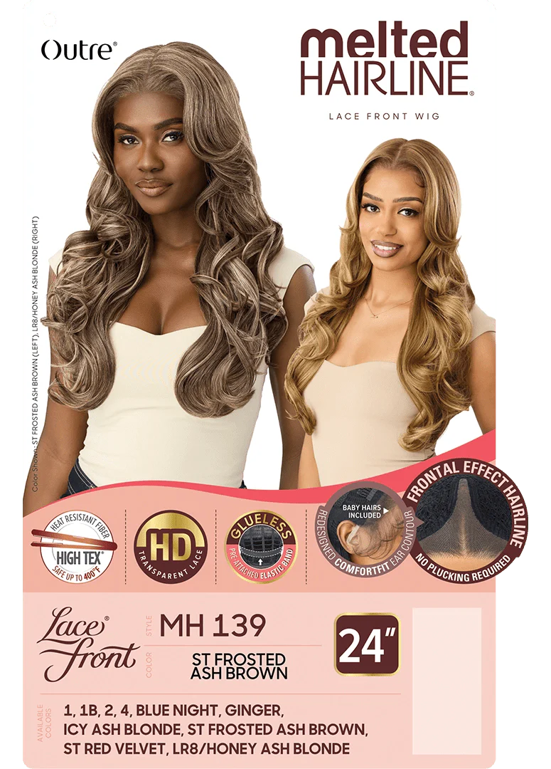 Outre Melted Hairline Synthetic HD Lace Front Wig - MH 139 - Image 7