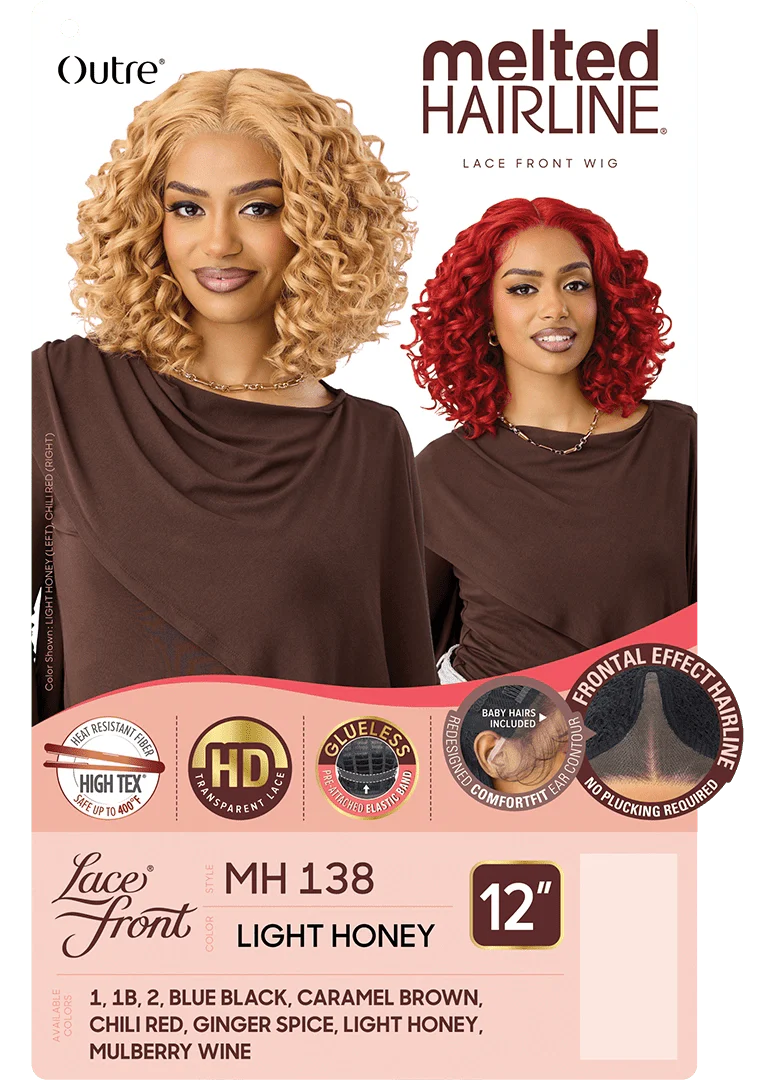 Outre Melted Hairline Synthetic HD Lace Front Wig - MH 138 - Image 7