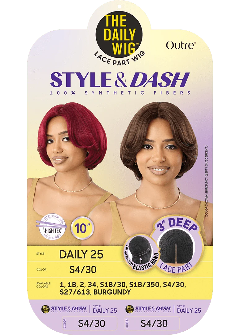 Outre The Daily Wig Synthetic Lace Part Wig โ Daily 25 - Image 5