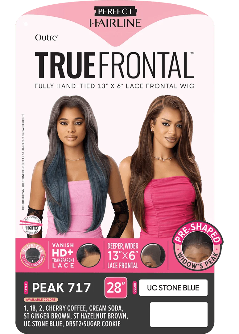 Outre Perfect Hairline True Frontal 13x6 HD Lace Front Wig - Peak 717 - Image 6