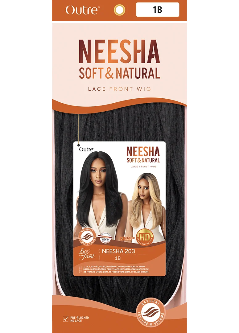 Outre Neesha Soft & Natural Lace Front Wig - Neesha 203 - Image 11
