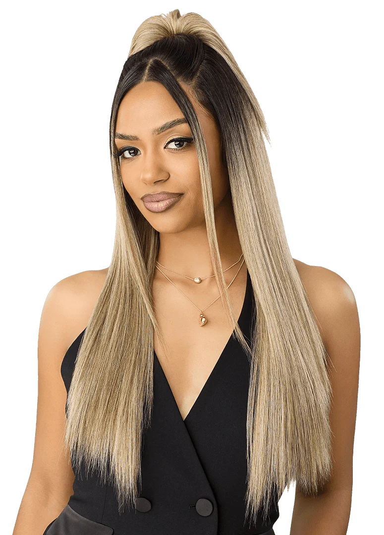 Outre NueBlend Perfect Hairline 13x6 Lace Frontal Wig β HHB Straight 26" - Image 4