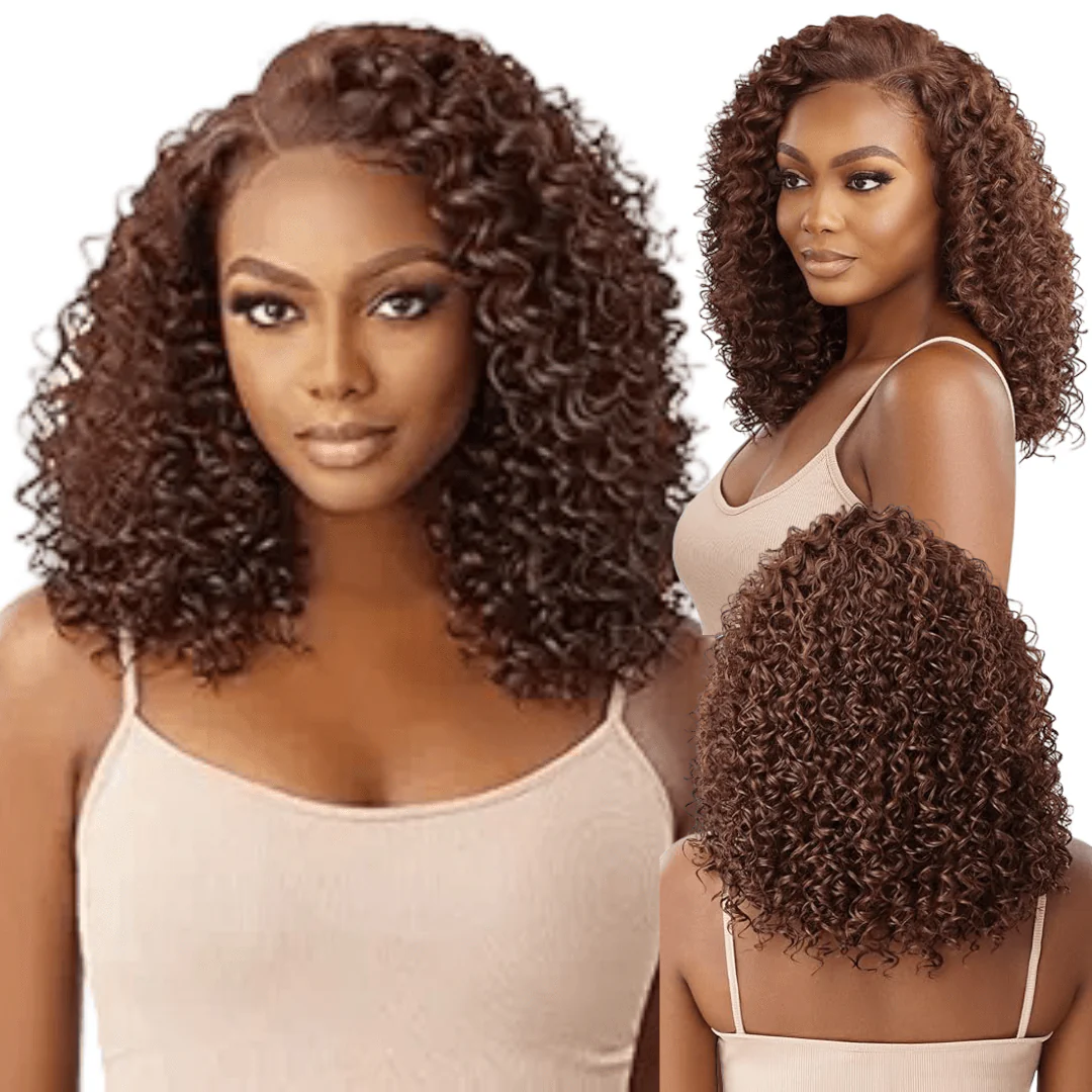 Outre Perfect Hairline 13x4 HD Synthetic Lace Front Wig - Dominica 16"