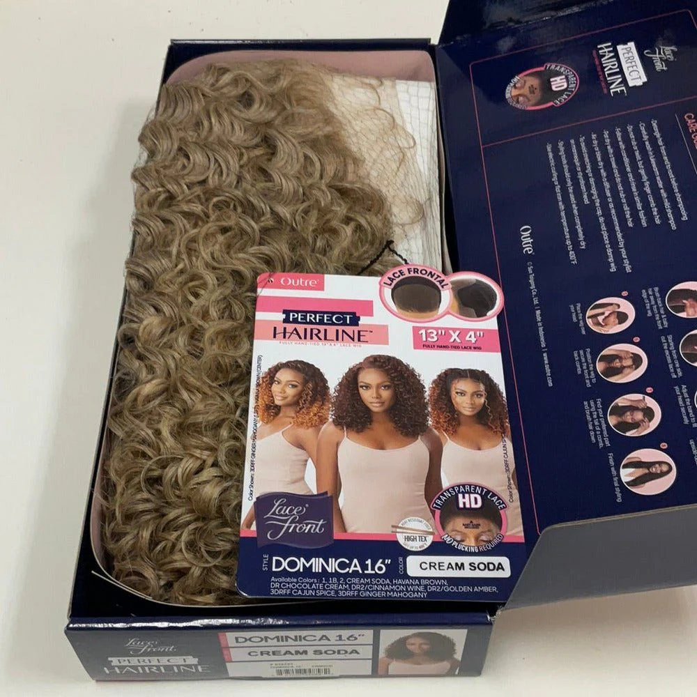 Outre Perfect Hairline 13x4 HD Synthetic Lace Front Wig - Dominica 16" - Image 12