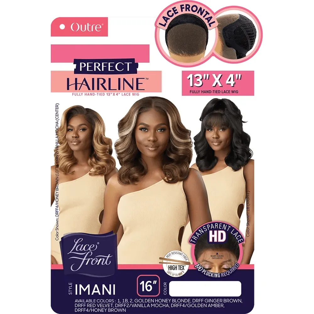 Outre Perfect Hairline 13x4 Synthetic HD Lace Front Wig - Imani - Image 7