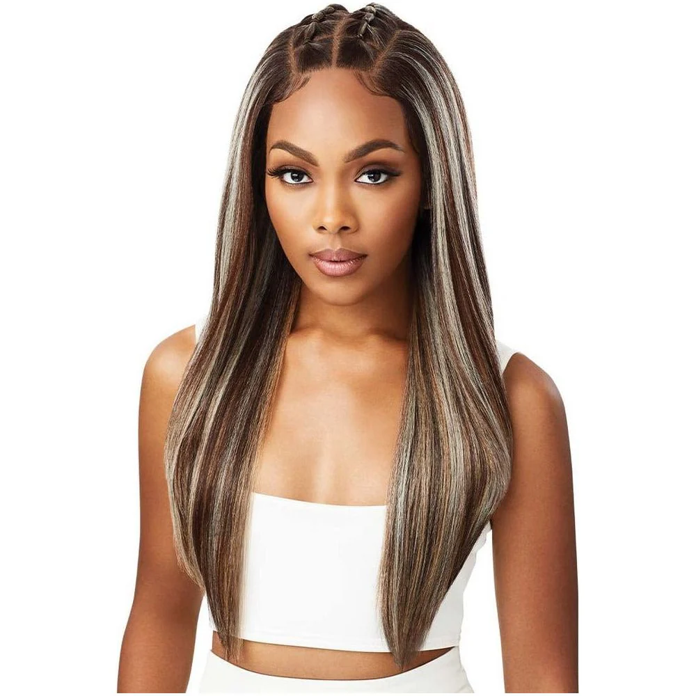 Outre Perfect Hairline 13x6 Faux Scalp HD Synthetic Lace Front Wig - Jaylani - Image 5