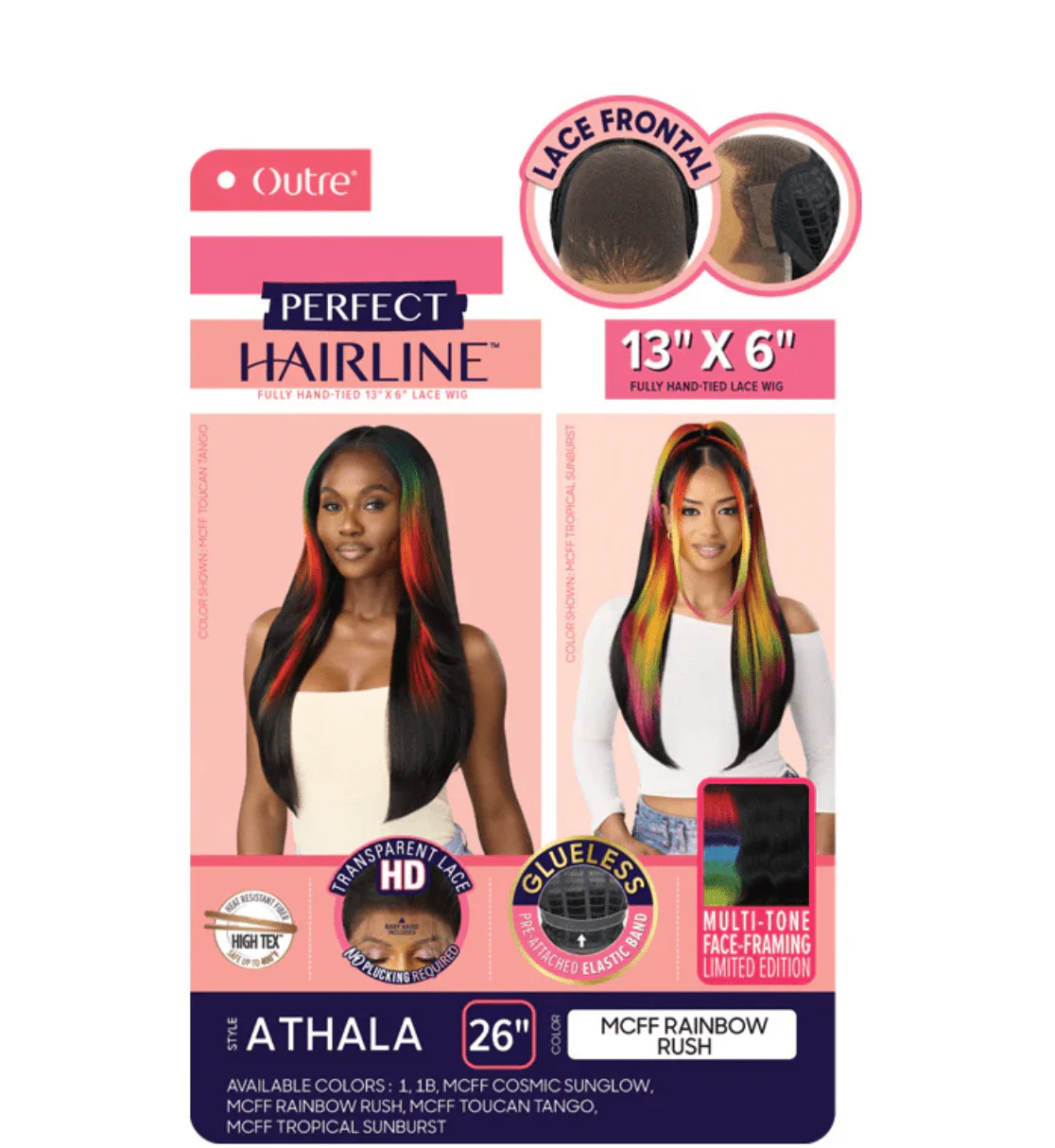 Outre Perfect Hairline 13x6 HD Lace Front Wig - Athala - Image 6