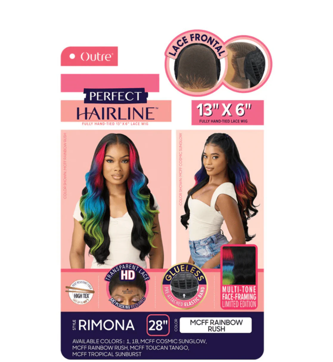 Outre Perfect Hairline 13x6 HD Lace Front Wig - Rimona - Image 6