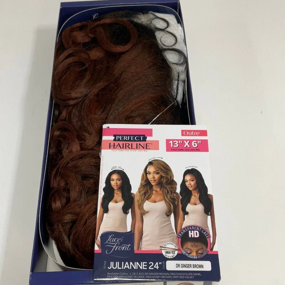 Outre Perfect Hairline 13x6 HD Synthetic Lace Front Wig - Julianne 24" - Image 6