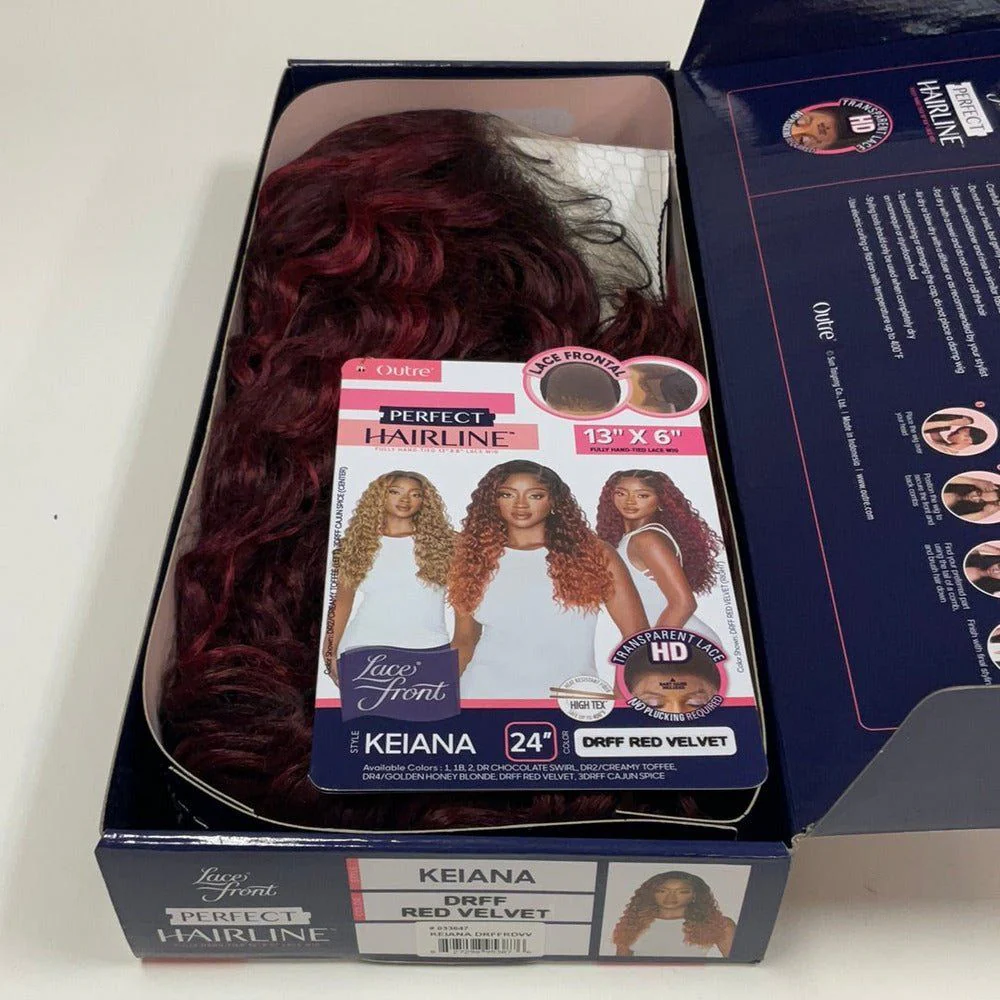 Outre Perfect Hairline 13x6 Synthetic HD Lace Front Wig - Keiana - Image 13