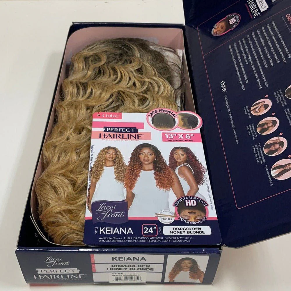 Outre Perfect Hairline 13x6 Synthetic HD Lace Front Wig - Keiana - Image 15