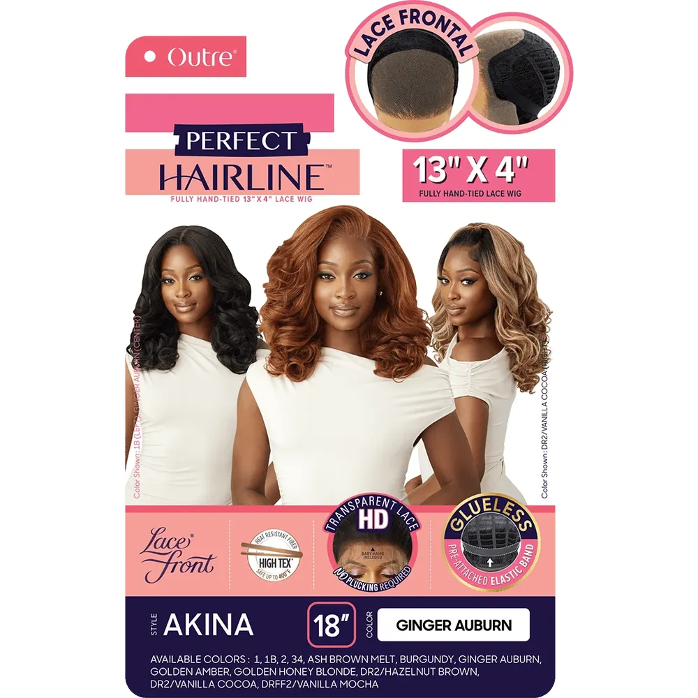 Outre Perfect Hairline 13x6 Synthetic HD Lace Front Wig - Akina - Image 7