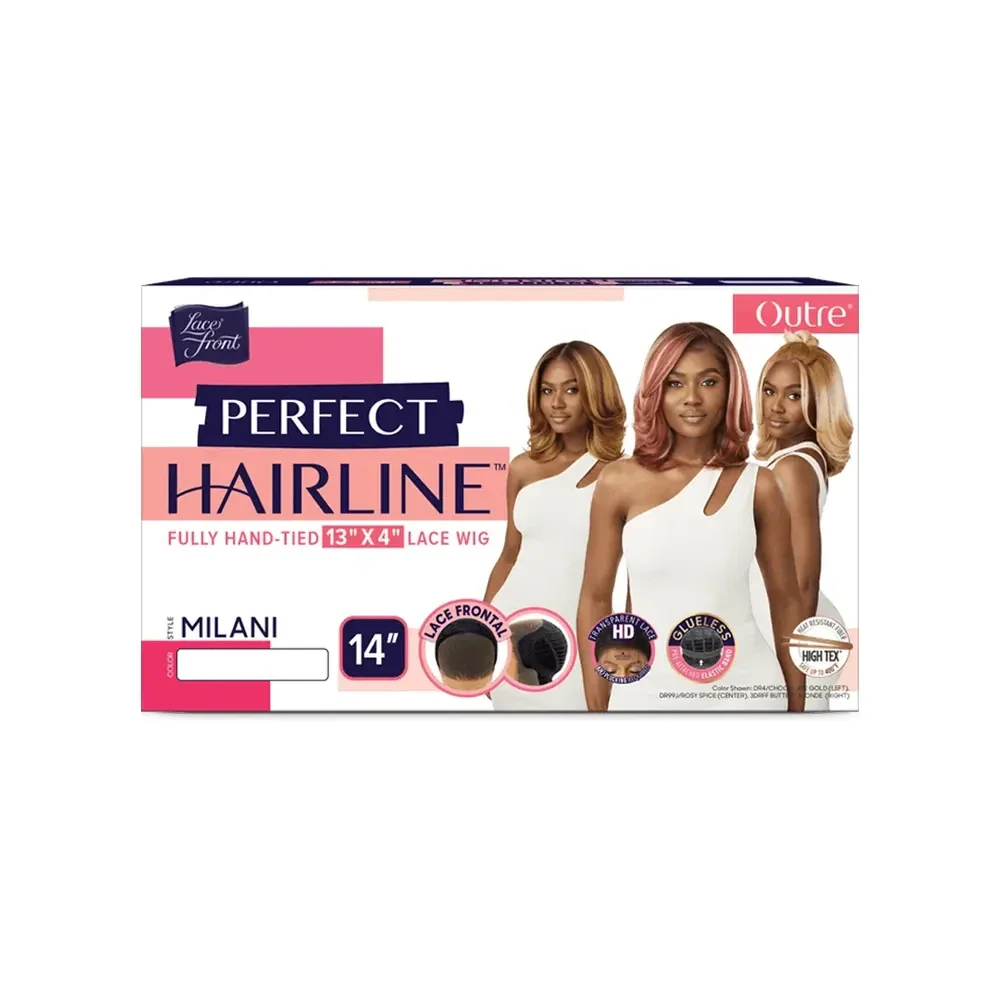 Outre Perfect Hairline 13x4 Synthetic HD Lace Front Wig - Milani - Image 8