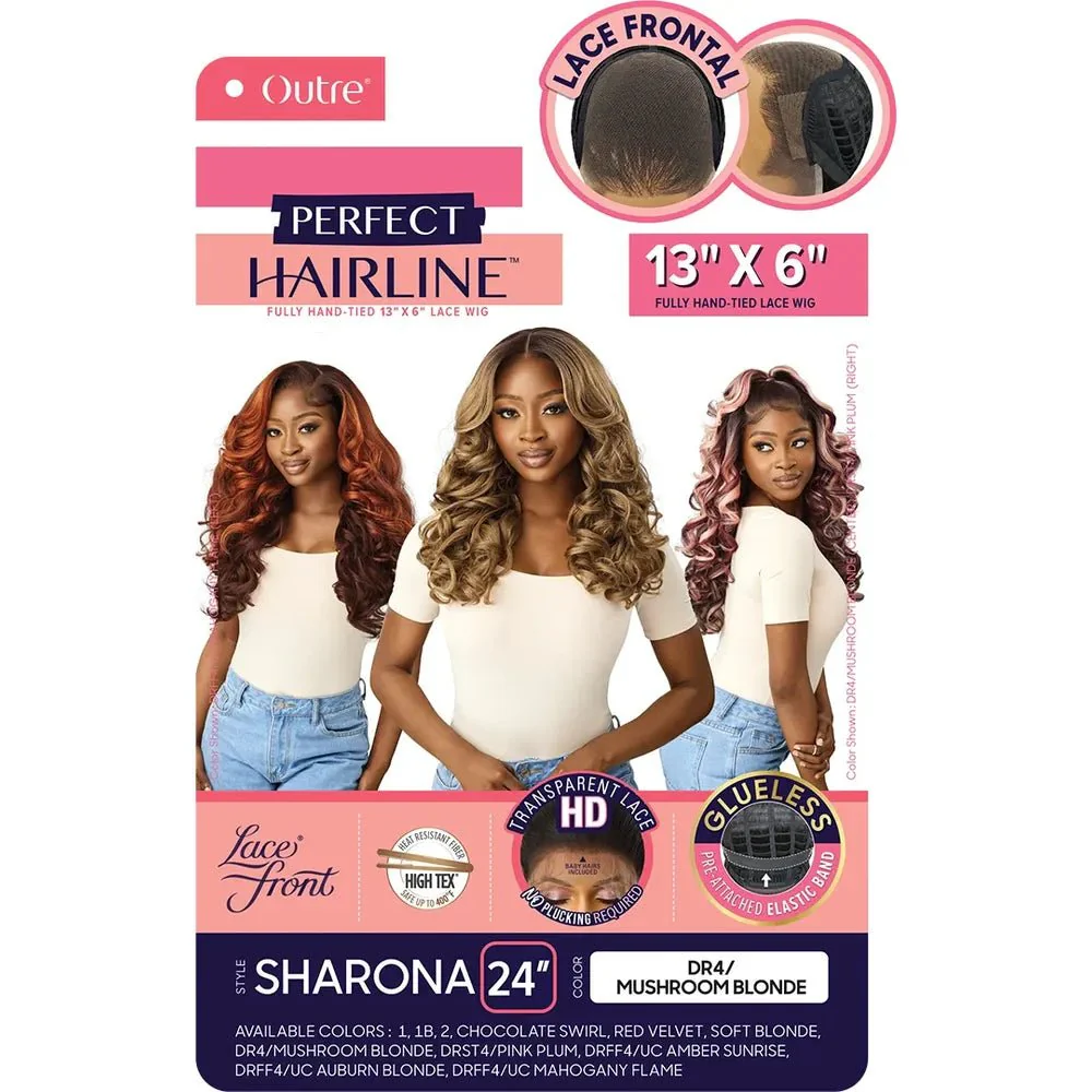 Outre Perfect Hairline 13x6 Synthetic HD Lace Front Wig - Sharona - Image 6