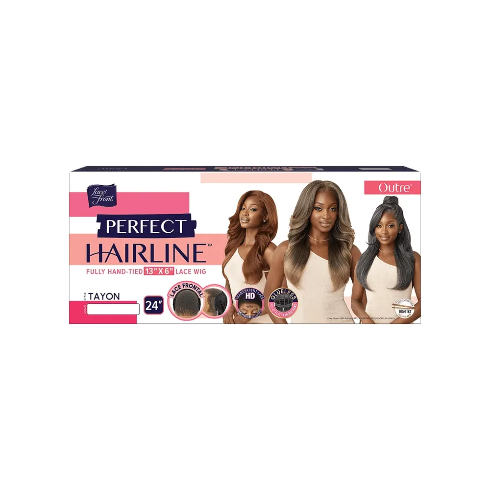 Outre Perfect Hairline 13x6 Synthetic HD Lace Front Wig - Tayon - Image 8